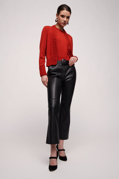 Luisa Spagnoli Mini - Top in lana Grande vendita
