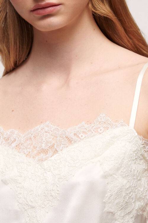 Luisa Spagnoli Lilia - Top in pizzo Offerta esclusiva