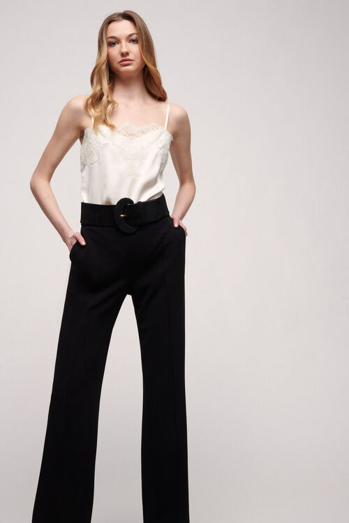 Luisa Spagnoli Lilia - Top in pizzo Offerta esclusiva