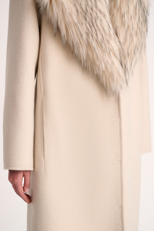 Luisa Spagnoli Supplica - Cappotto con collo Offerte speciali