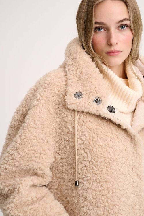 Luisa Spagnoli Serra - Cappotto teddy Ultimi tre giorni
