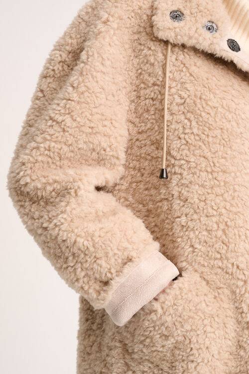 Luisa Spagnoli Serra - Cappotto teddy Ultimi tre giorni
