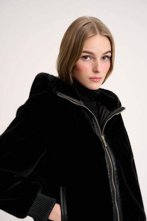 Luisa Spagnoli Scheggia - Giubbotto faux fur Fino al 50% di sconto