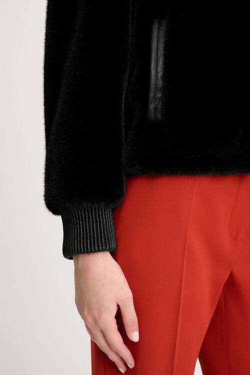 Luisa Spagnoli Scheggia - Giubbotto faux fur Fino al 50% di sconto