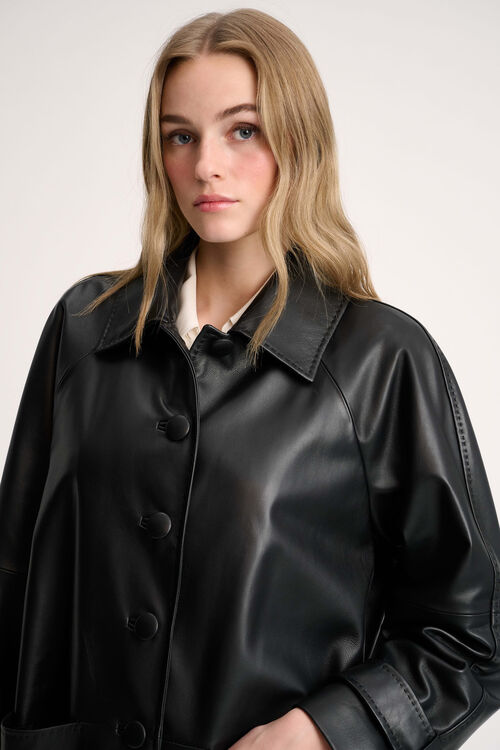 Luisa Spagnoli Superbo - Cappotto in pelle Only for today