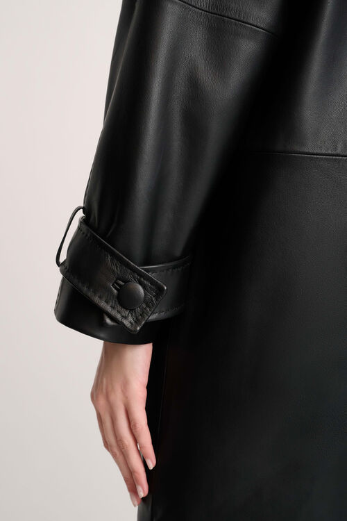 Luisa Spagnoli Superbo - Cappotto in pelle Only for today