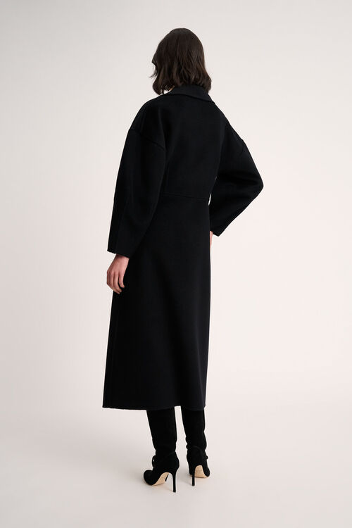 Luisa Spagnoli Sondaggio - Cappotto in panno di lana Discount Store per i nuovi prodotti
