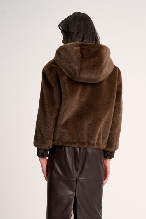 Luisa Spagnoli Scheggia - Giubbotto faux fur In vendita