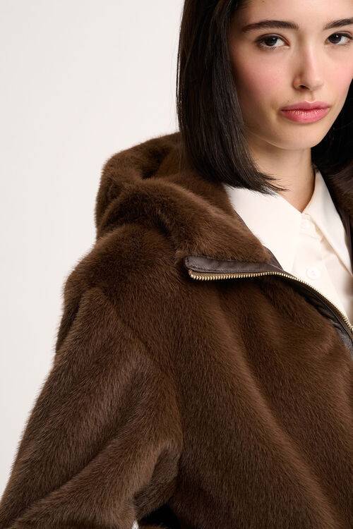 Luisa Spagnoli Scheggia - Giubbotto faux fur In vendita