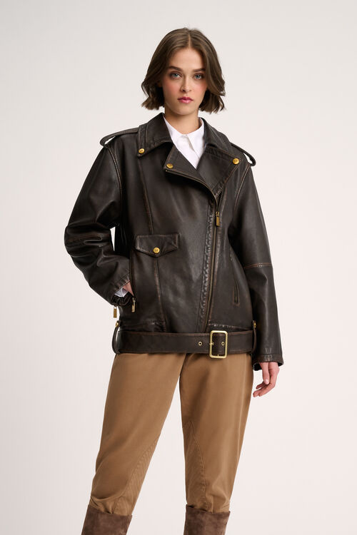 Luisa Spagnoli Singolo - Giubbotto aviator Duty-free