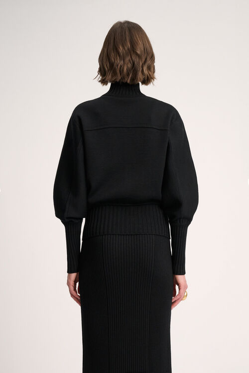 Luisa Spagnoli Merlo - Giacca bomber in maglia Sottocosto