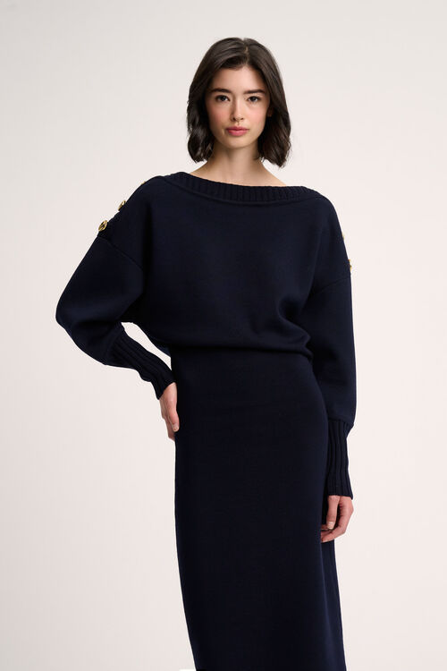 Luisa Spagnoli Monolingue - Abito in maglia - Fashion Show Cyber Monday