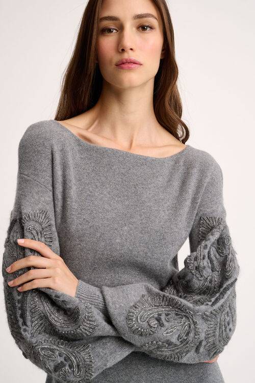 Luisa Spagnoli Collirio - Abito ricamato Latest fashion