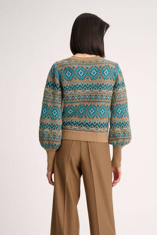 Luisa Spagnoli Correttore - Pullover jacquard Offerte giornaliere