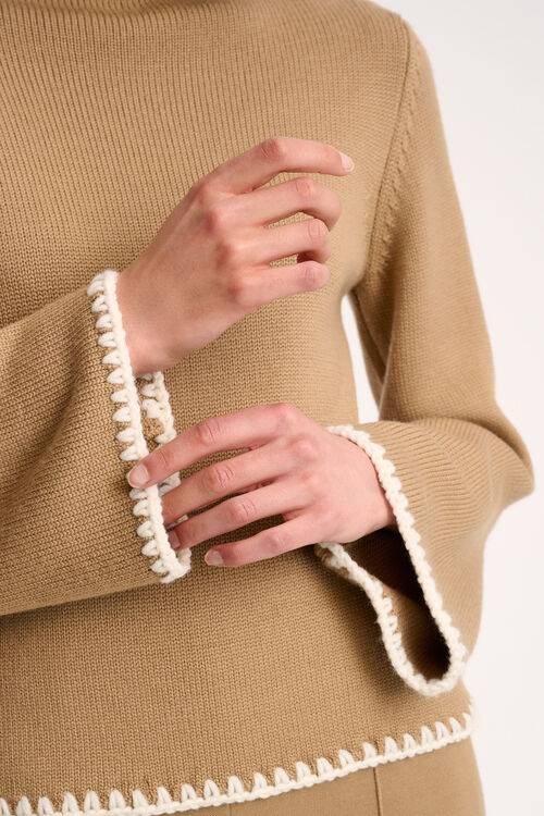 Luisa Spagnoli Monet - Pullover lupetto Offerta settimanale