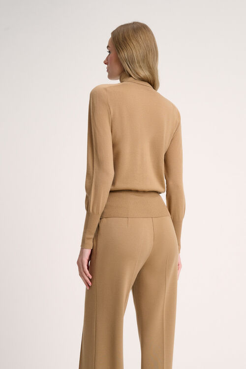 Luisa Spagnoli Manos - Pullover in lana Ritorno libero