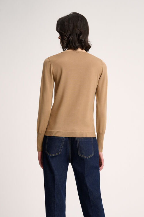 Luisa Spagnoli Mossa - Pullover in lana Rilascio limitato