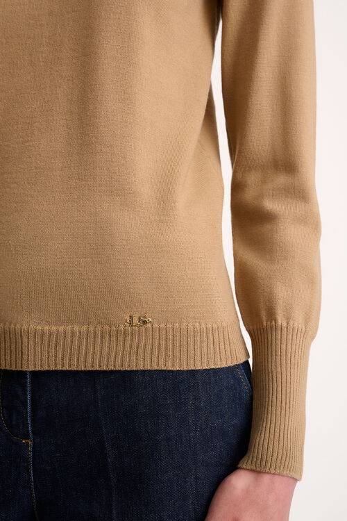 Luisa Spagnoli Mossa - Pullover in lana Rilascio limitato