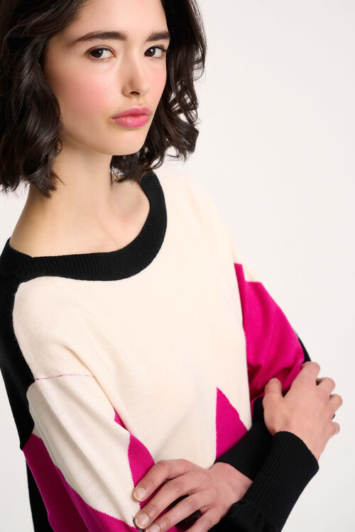 Luisa Spagnoli Magneti - Pullover a rombi Ultimi tre giorni