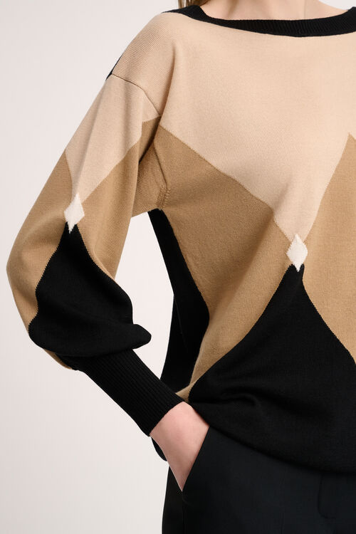 Luisa Spagnoli Magneti - Pullover a rombi ACQUISTA ORA