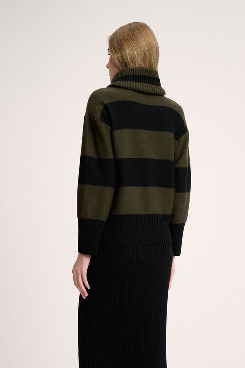 Luisa Spagnoli Marsupio - Pullover a righe Ultimi due giorni