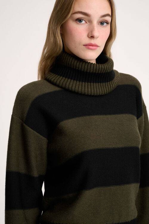 Luisa Spagnoli Marsupio - Pullover a righe Ultimi due giorni
