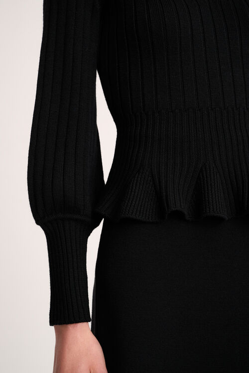 Luisa Spagnoli Merlato - Pullover scollo a cuore Ultimo giorno