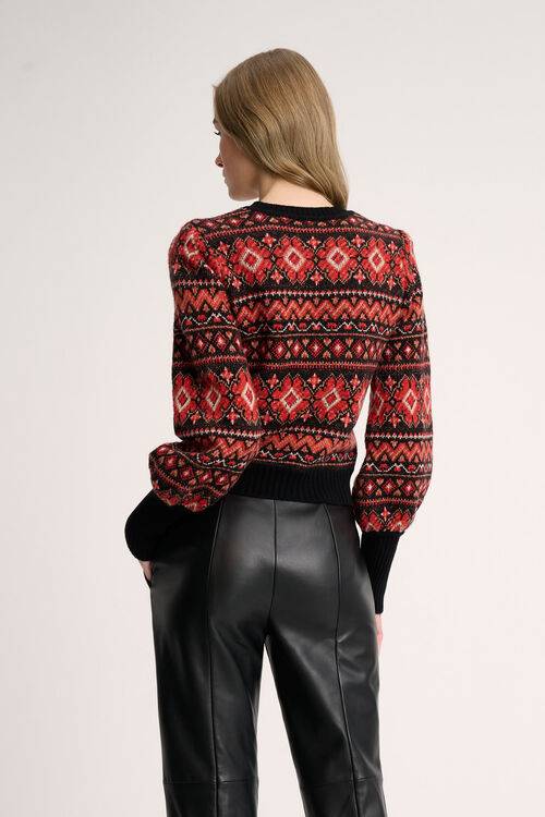 Luisa Spagnoli Correttore - Pullover jacquard Fino al 50% di sconto