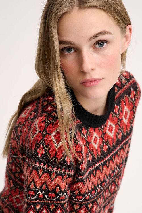 Luisa Spagnoli Correttore - Pullover jacquard Fino al 50% di sconto