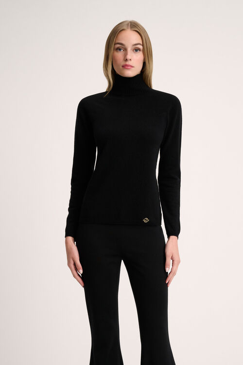 Luisa Spagnoli Campo - Pullover in misto cashmere Sostegno trimestrale