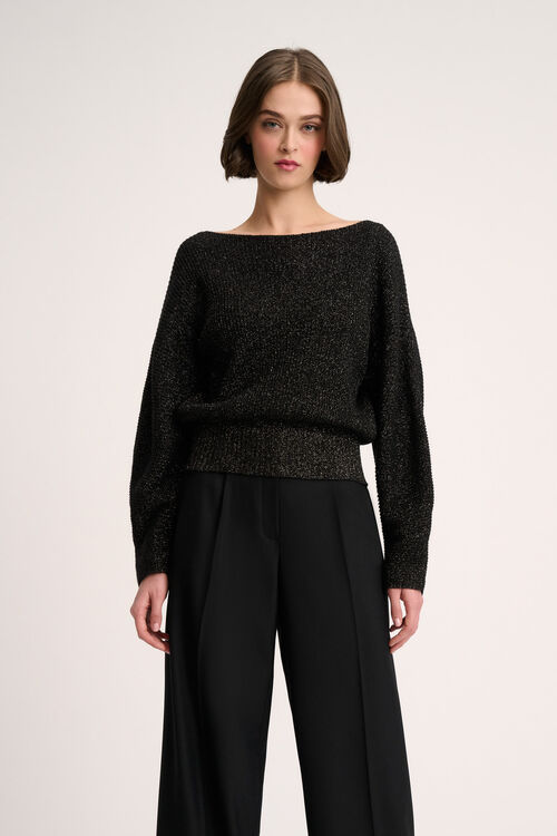 Luisa Spagnoli Caiman - Pullover lurex Super sconto