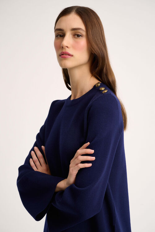 Luisa Spagnoli Mose - Tunica con spacchi 50% di sconto con spedizione gratuita