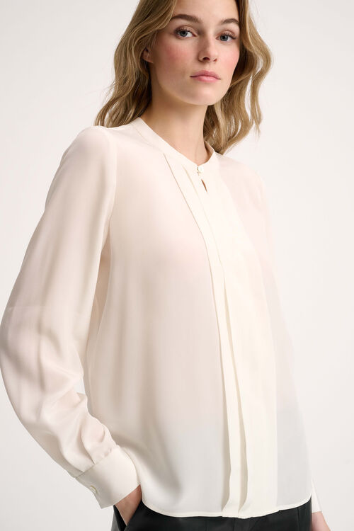Luisa Spagnoli Logica - Blusa con scollo a goccia Qualità