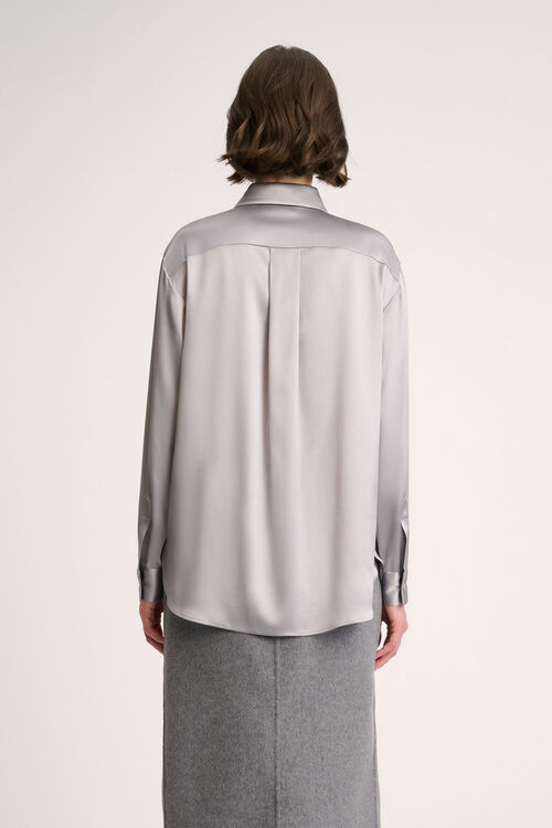 Luisa Spagnoli Levriero - Camicia in seta Consegna Veloce