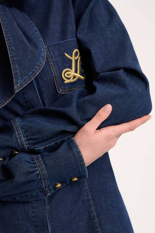 Luisa Spagnoli Leonessa - Camicia in denim Fino Al -60%