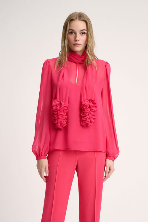 Luisa Spagnoli Lola - Blusa con ruches Novità