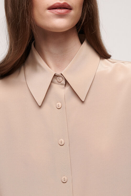 Luisa Spagnoli Limonaia - Camicia in seta Presa