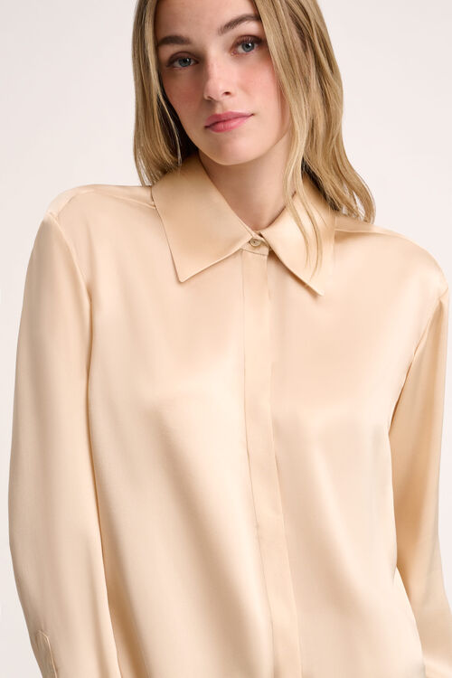 Luisa Spagnoli Levriero - Camicia in seta Offerta