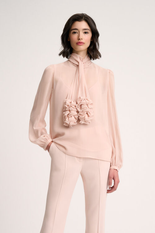 Luisa Spagnoli Lola - Blusa con ruches Economico