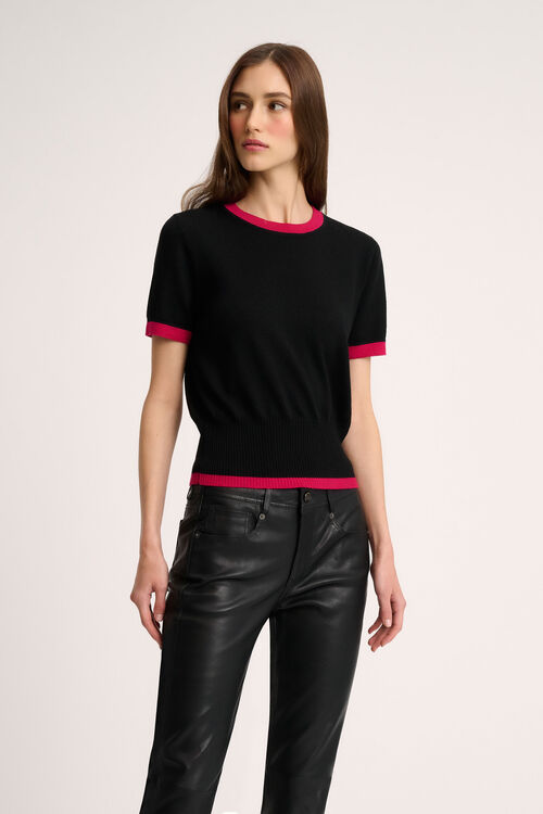 Luisa Spagnoli Mansueti - Top a maniche corte Outlet
