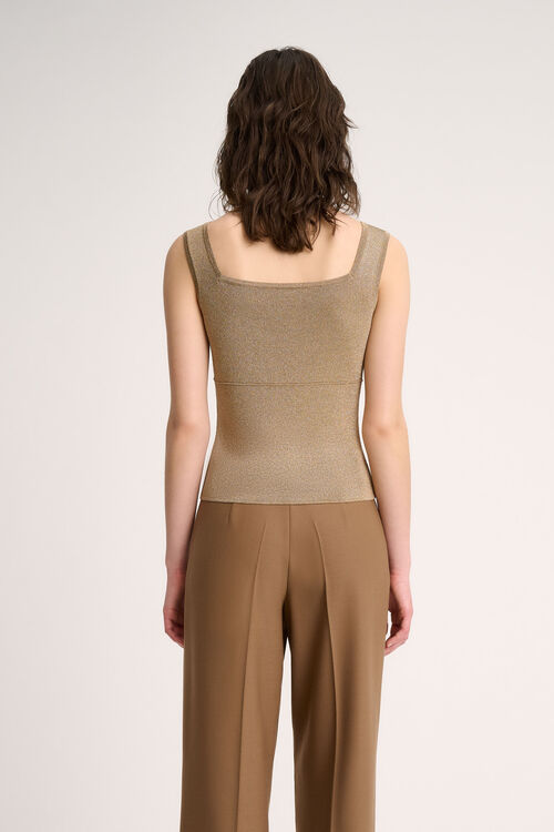 Luisa Spagnoli Zac - Top in lurex Fornitura limitata