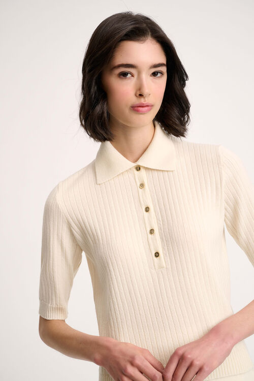 Luisa Spagnoli Medeola - Polo in maglia - Fashion Show Shopping online