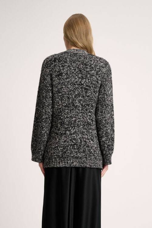 Luisa Spagnoli Consegna - Cardigan mélange Offerta esclusiva