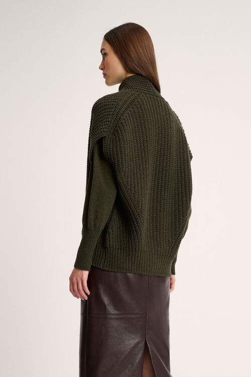Luisa Spagnoli Capsula - Gilet in maglia Black Friday