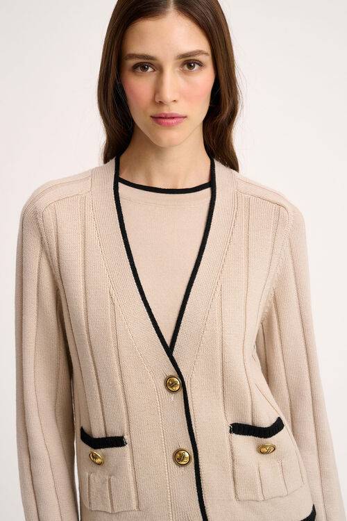 Luisa Spagnoli Mozione - Cardigan bon ton Cyber Monday