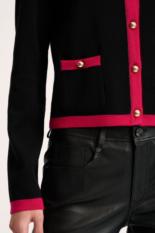 Luisa Spagnoli Materiale - Cardigan bon ton Offerta natalizia