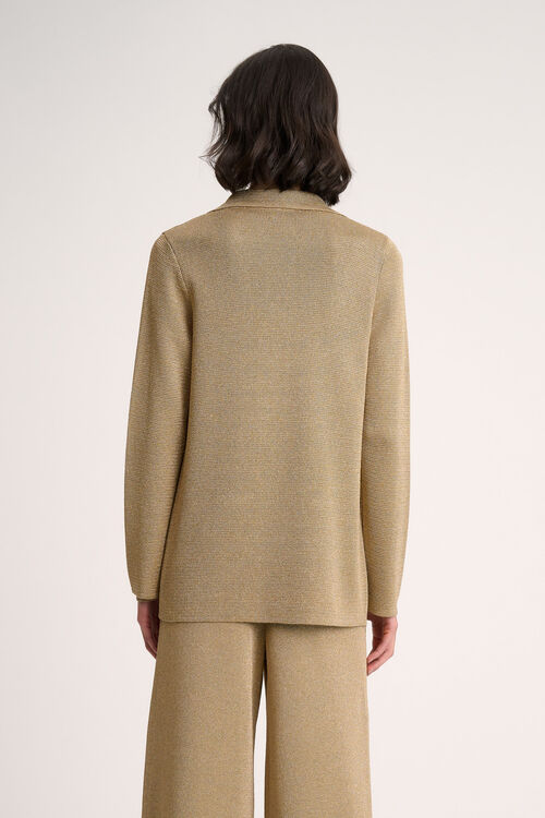 Luisa Spagnoli Zeppola - Cardigan lurex Offerta San Valentino