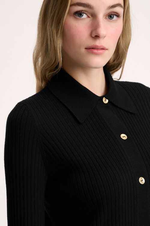 Luisa Spagnoli Molla - Cardigan lungo ricamato Offerta migliore