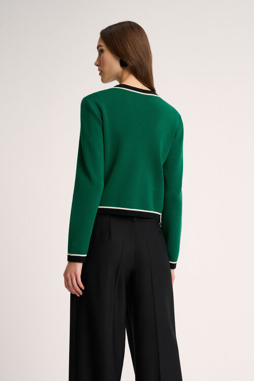 Luisa Spagnoli Materiale - Cardigan bon ton Latest fashion