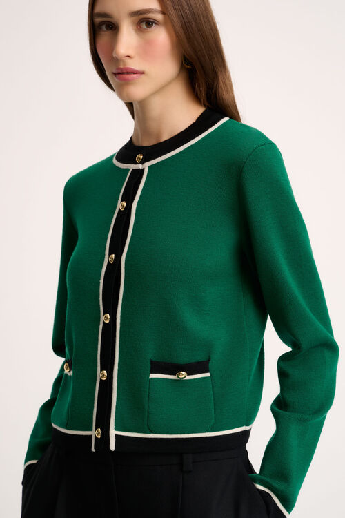 Luisa Spagnoli Materiale - Cardigan bon ton Latest fashion